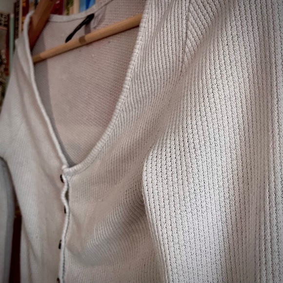 Cropped mini cardigan - Picture 2 of 3